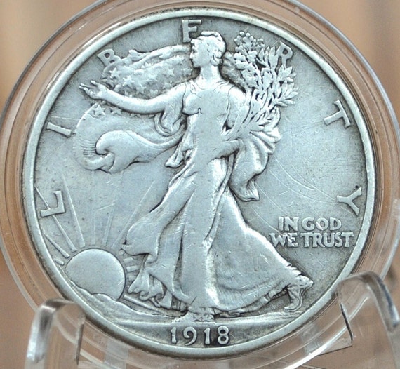 1918 PDS 1918 Walking Liberty Half Dollar PDS - Choose by Mint