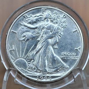 1944 Walking Liberty Half Dollar - Choose by Grade - Philadelphia Mint - 1944-P Half Dollar Wlh 1944