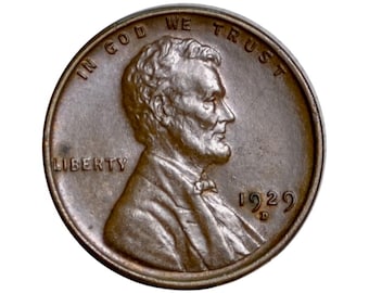 1929 D Wheat Penny - Choose by Grade / Condition - Denver Mint - Wheat Ear Cent 1929 D Wheat Back 1929 D Lincoln Cent