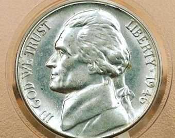 1946 PDS Jefferson Nickels - P,D,S - Choose by Mint Mark and Grade - 1946 S Jefferson Nickel 1946 D Jefferson Nickel 1946 P