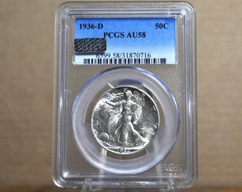 希少な 1936 年ロングアイランド記念銀貨ハーフドル (MS