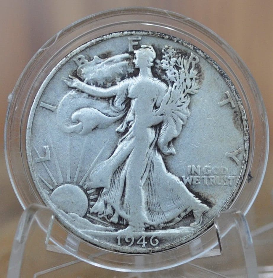1946年Sミント ウォーキングリバティ銀貨ハーフダラー - グレード別