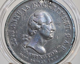アメリカ独立戦争200周年記念ジョージ・ワシントン記念メダル 1972年