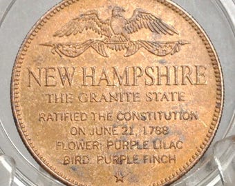 アメリカ独立戦争200周年記念ジョージ・ワシントン記念メダル 1972年