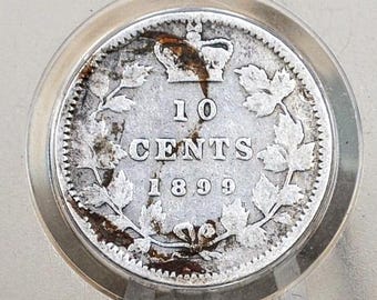 本物の1940年カナダ銀貨25セント - Etsy 日本