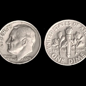 1970 Roosevelt Dime - Excellent Condition