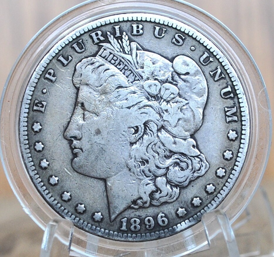 1896-S Morgan Silver Dollar - VF Detail, Some Scratches -great