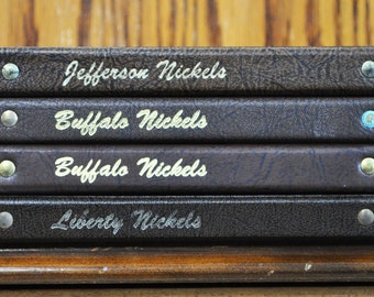 Dansco Nickel Albums, Liberty Head, Buffalo, Jefferson - Multiple Types!  No. 7112 Buffalo Nickels Dansco 7111 Liberty, 7113 Jefferson