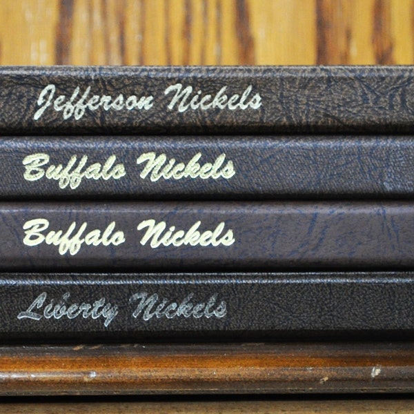 Dansco Nickel Albums, Liberty Head, Buffalo, Jefferson - Multiple Types!  No. 7112 Buffalo Nickels Dansco 7111 Liberty, 7113 Jefferson