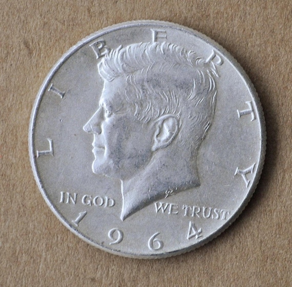 1964年ケネディ銀貨ハーフドル - 発行初年度 - 1964年ハーフドル