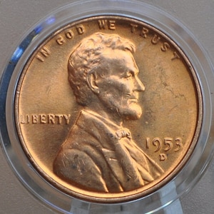 1953 P,D,S Wheat Pennies - Choose by Mint & Grade - Collectible Coin - San Francisco Mint, Denver Mint, Philadelphia Mint