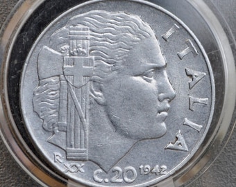 1 イタリア リラ ヴィットーリオ エマヌエーレ 3 世 1939-1942 - 日付