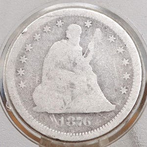 1891年シーテッドリバティ・クォーター銀貨。 スタンディングリバティクォーター：歴史、希少性、価値ガイド