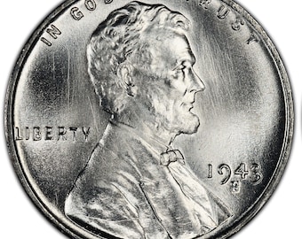 Steel Penny 1943 P, D en S: kies op cijfer en muntteken! - WW2 Wheat Penny