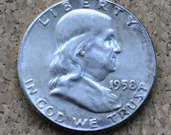 1958年 P&D フランクリン ハーフドル - ミントとグレードで選ぶ - 1958