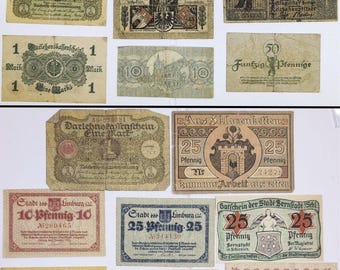 1922年 5万マルク ドイツ紙幣 ライヒスバンクノート - 状態良好 - 第一