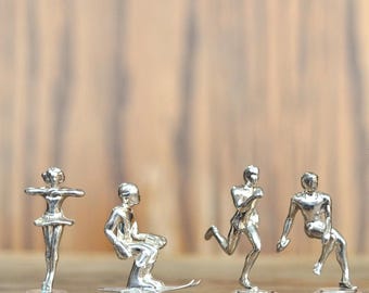 Vintage Sterling Silber Charms! Anhänger nach Wahl! Armbandanhänger, Reiseanhänger, Arbeitsanhänger, Baseball, Bierkrug, Eifelturm, + viele mehr!