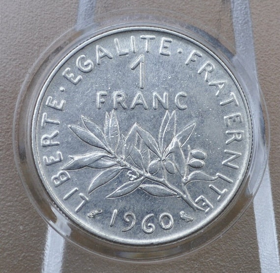 1960年フランス1フラン硬貨 - Etsy 日本