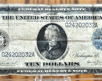 ア*イ様 ★レア★ アメリカ　旧紙幣　10ドル札 1914年 ア*イ様 ☆レア☆ アメリカ 旧紙幣 10ドル札 1914年 ア