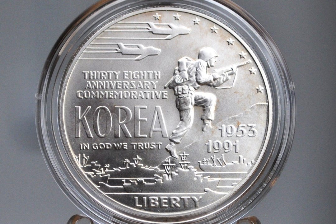 1953-1991 朝鮮戦争 銀貨 1953-1991 朝鮮戦争 銀貨 1953-1991 朝鮮戦争