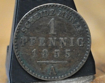 1863年 プロイセン王国 3 ペニヒ - XFコンディション - ベルリン造幣局