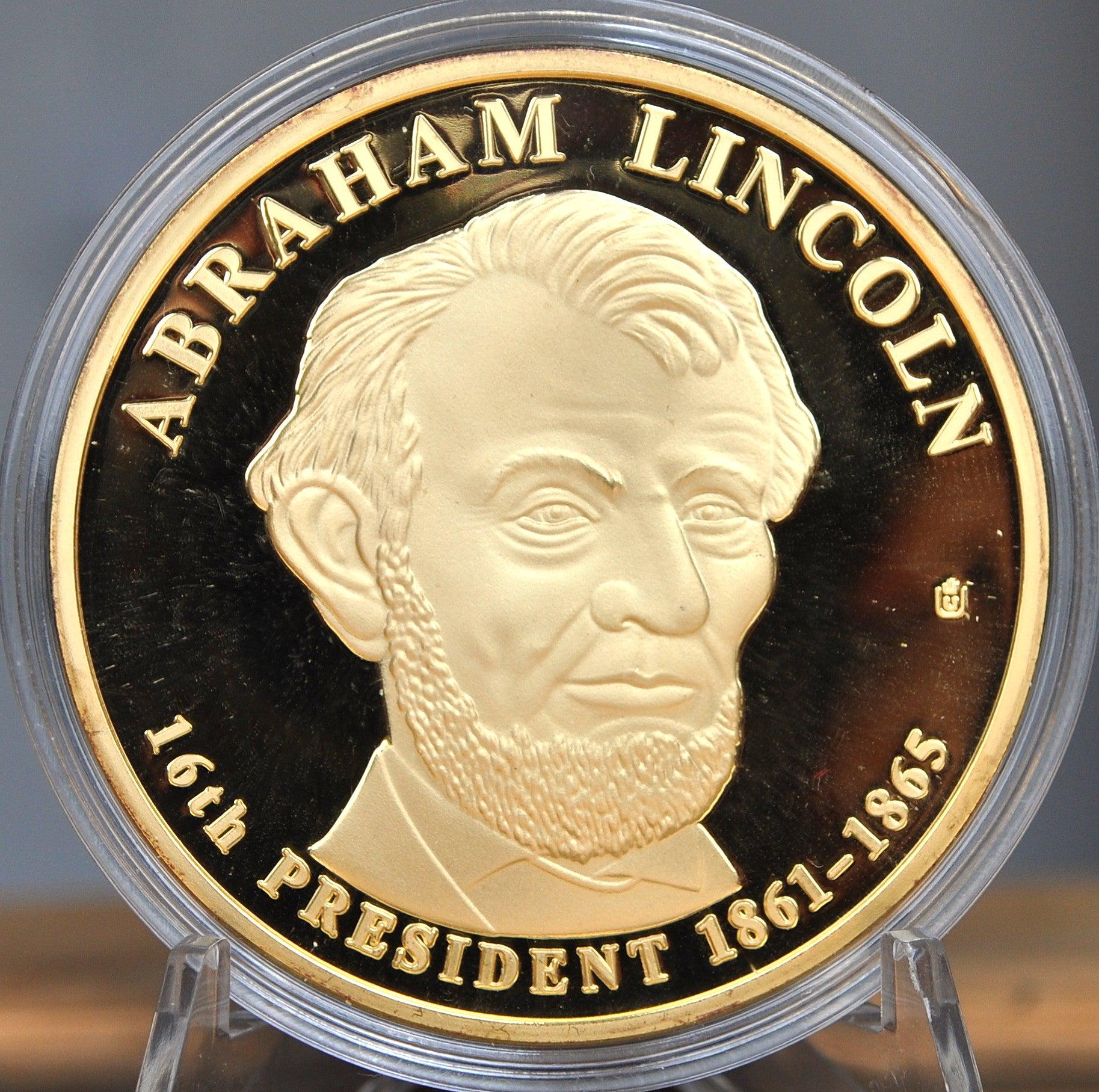 アブラハムリンカーン　メダル　ヴィンテージ Lincoln medal - Etsy 日本