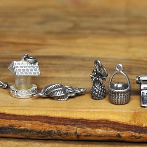 Even More Vintage Sterling Silver Charms! Choose by Charm! Bracelet Charms, Working Charms, Animal Charms, Spiritual Charms, + many more!