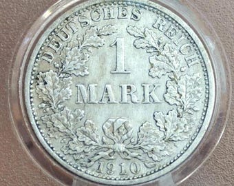 1950 年 1 マルク ドイツ コイン セット (F、J、G 造幣局マーク