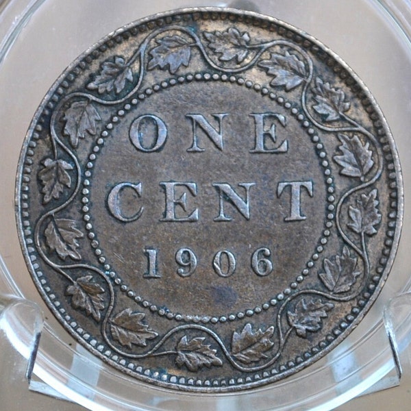 1906 Canadian Large Cent - Choose by Grade - King Edward VII - One Cent Canada 1906 Canadian Cent 1906 Large Cent