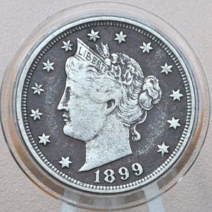 1899 Liberty Head V Nickel - Wählen Sie nach Grade - Liberty Head Nickel 1899 - &quot;V&quot; Back Design