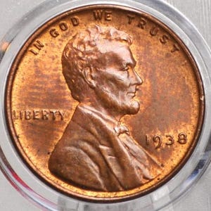 1938 P,D,S Wheat Pennies - Choose by Mint & Grade - 1938 S Wheat Cent 1938 D Penny 1938 Wheat Ear Cent 1938 S Cent