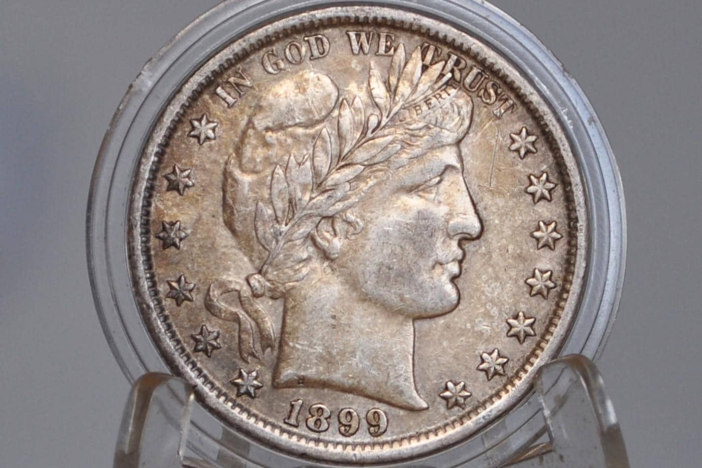 め*ま様 1899年 アメリカ バーバー ハーフダラー 銀貨 2枚 1899年バーバー・ハーフドル - 造幣局とグレードで選ぼう！ - ニュー