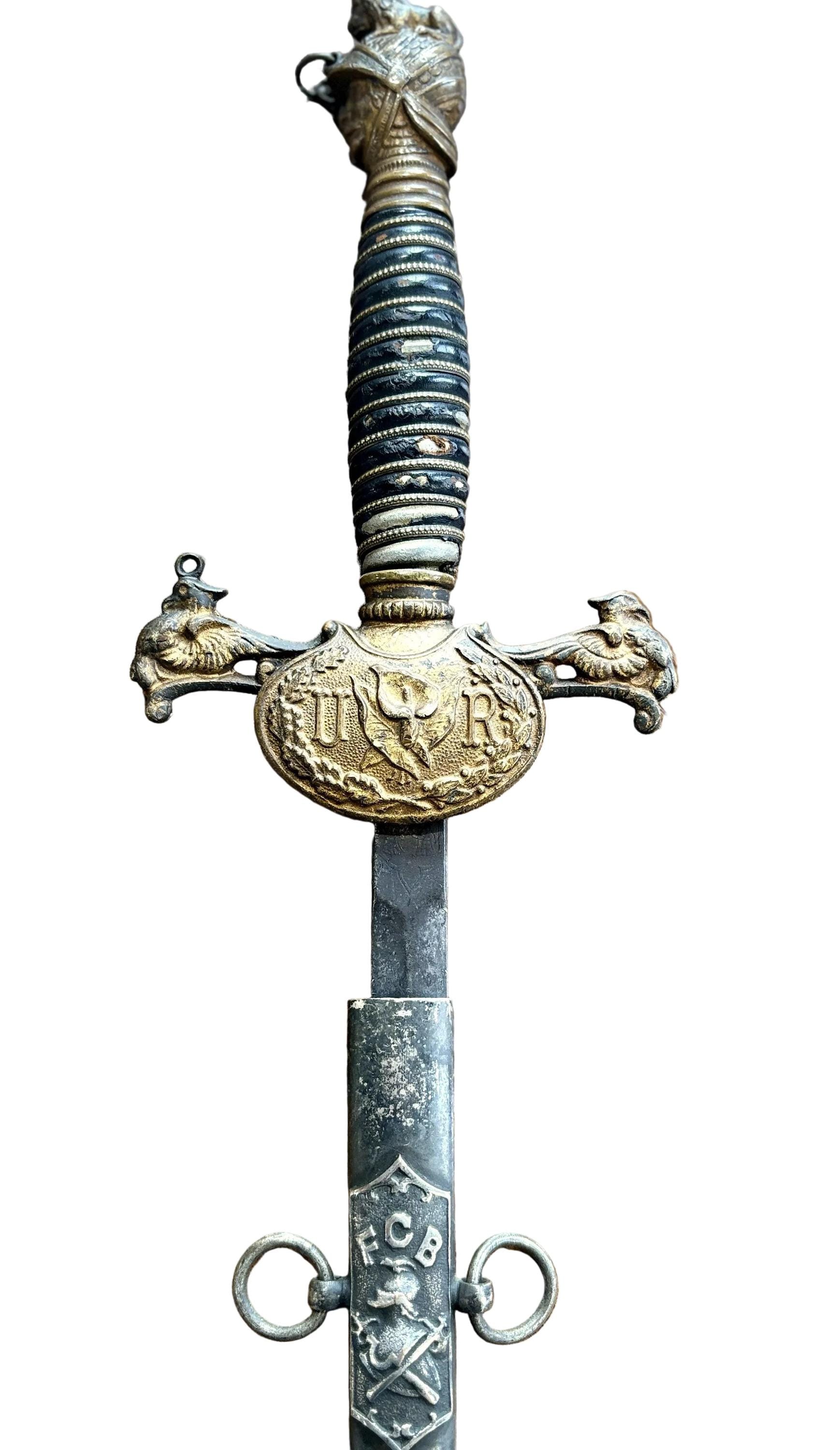 Vintage Masonic Sword - Etsy