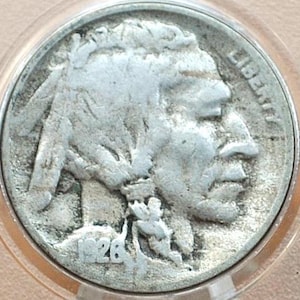 1926-D Buffalo-nikkel – Kies op graad – Denver Mint – Lage oplage – 1926 D Nikkel Indian Head 1926D