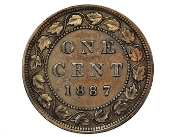 Grand cent canadien de 1887 - Choix par qualité/état - La reine Victoria - Grand centime de 1887 - Penny de 1887 Canada