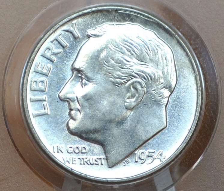 世界に311枚のみ 銀貨 アメリカ合衆国 1954年 ルーズベルト  純銀 il_fullxfull.6180264111_mkwc.jpg