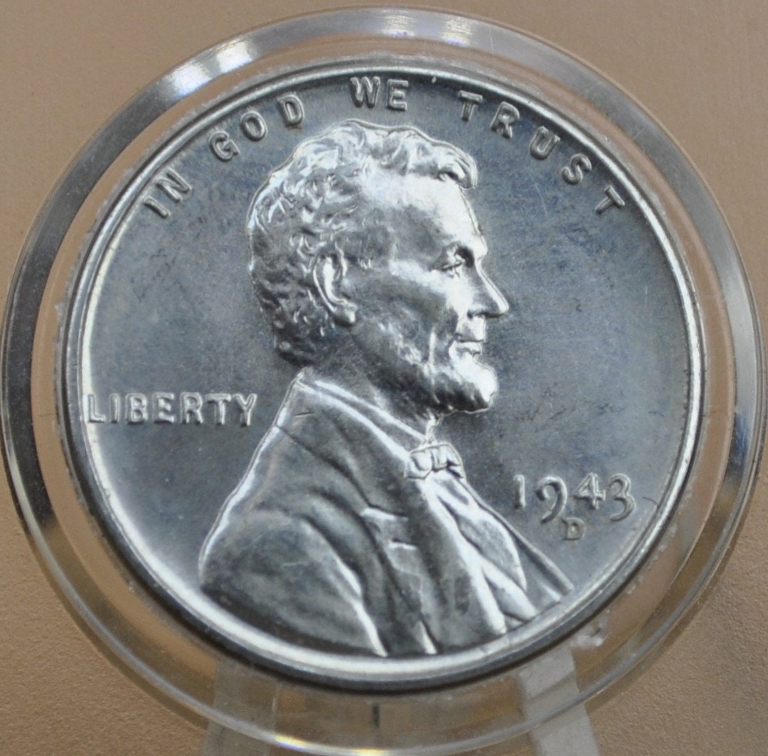 thumbnail image 2 of 1943 WWII Steel Lincoln Wheat Cents - 20 Coin Lot With P, D, & S Mint Marks (Circulated) 2 of 6