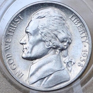 1938-P,D,S Jefferson Nickels - Choose By Grade & Mint - S Mint 1938 Nickel Jefferson 1938D, 1938 Nickels PDS