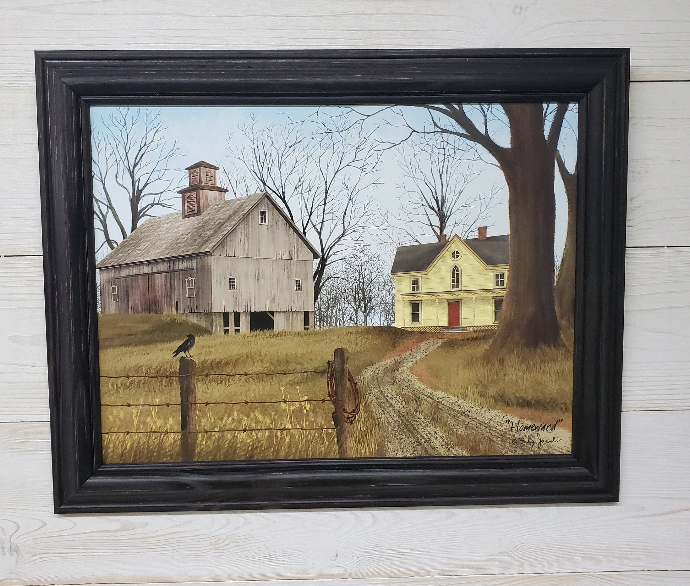 Billy Jacobs homeward Farm Barn Farmhouse 12x16 Etsy
