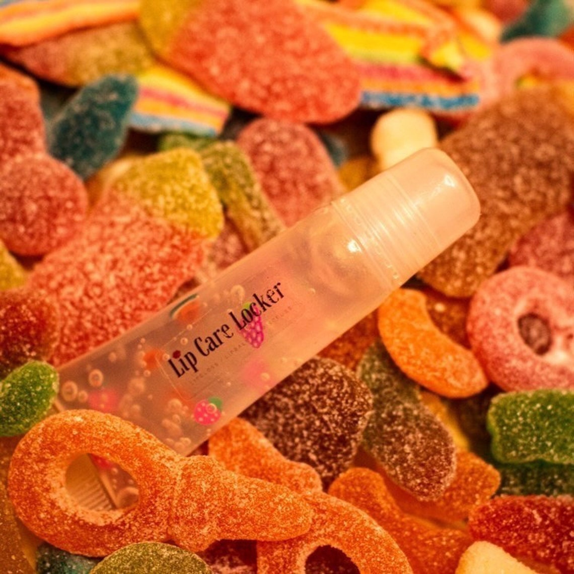 Strawberry clear scented lip gloss Etsy