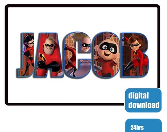 Incredibles Fan Art Etsy