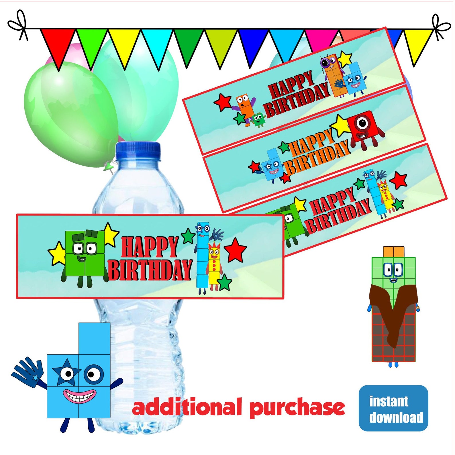 Numberblocks Cake Topper Printable Printable Coloring Pages numberblocks-cake-topper-printable-printable-coloring-pages