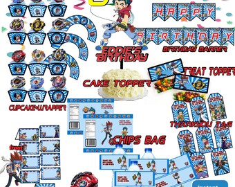 Beyblade Cupcakes Etsy