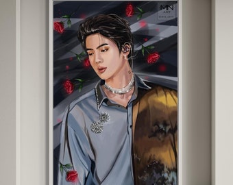 BTS Jin Super Tuna Posters | Digital - Etsy