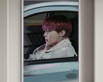 BTS J-hope | Love Yourself | Kpop Fine Art Print - Etsy