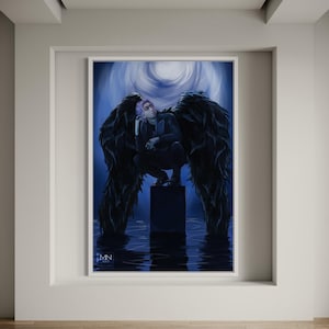 BTS RM fan art print | Kpop BTS Kim Namjoon fan art print | Bts gift | kpop Bts Rm digital art print