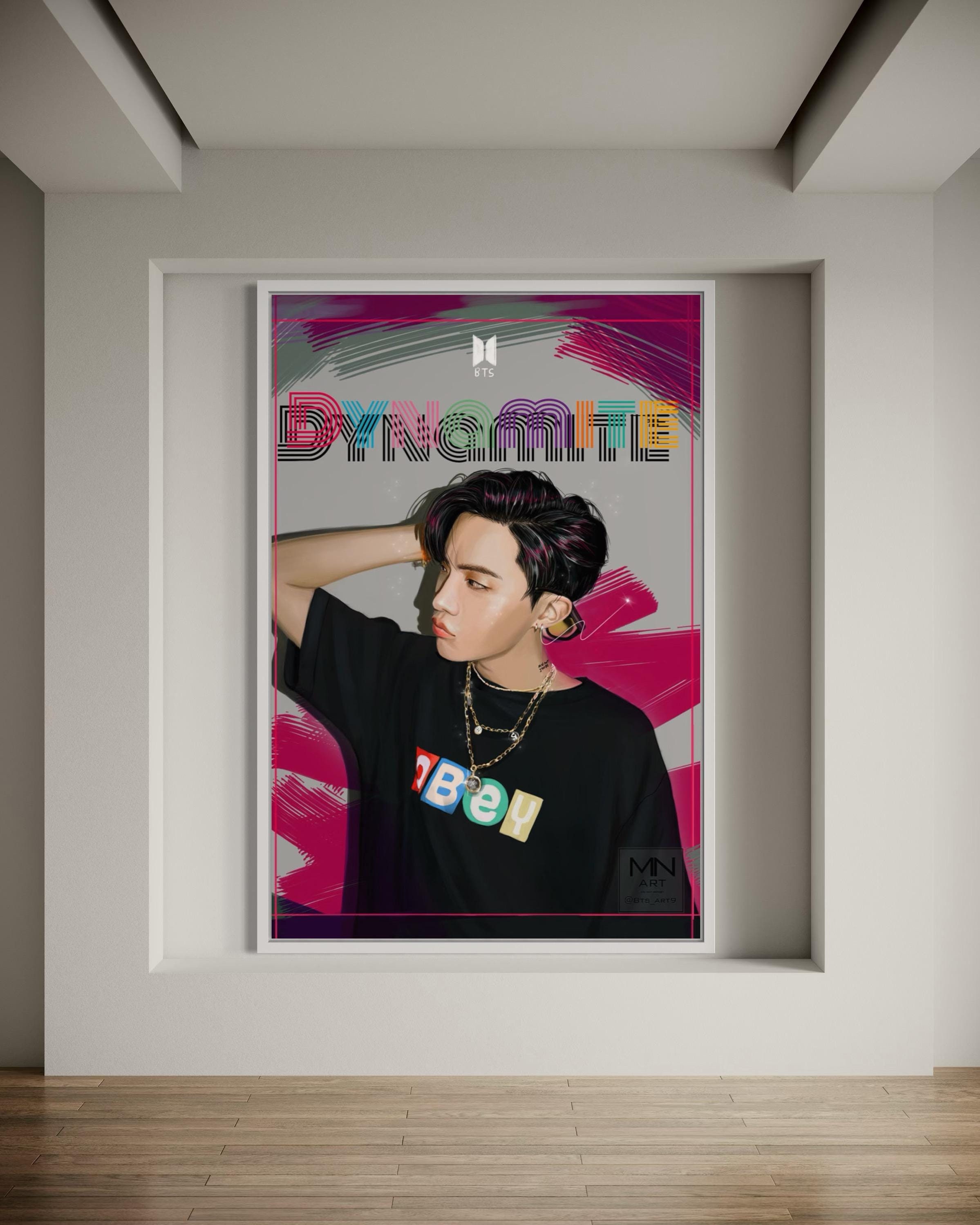 Bts Dynamite Poster - Etsy