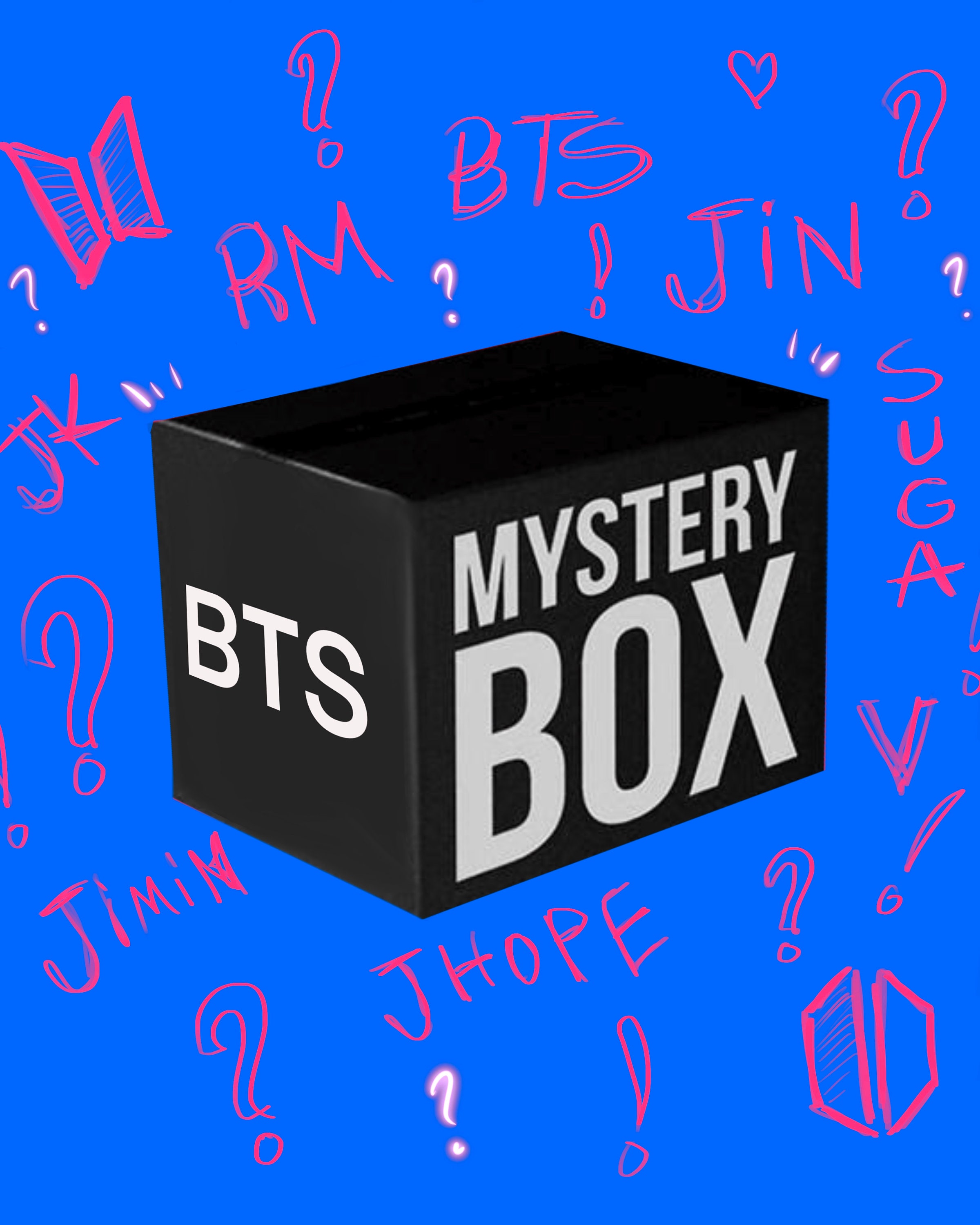BTS Small Mystery Box BTS Gift Box BTS Army Gift Bts Army Etsy