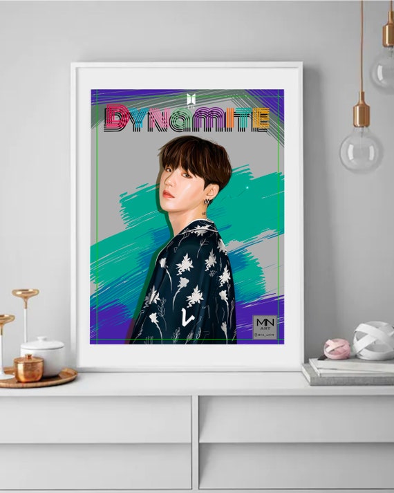 BTS J-hope Dynamite Art Print BTS Jhope Fanart BTS Gift -  Israel