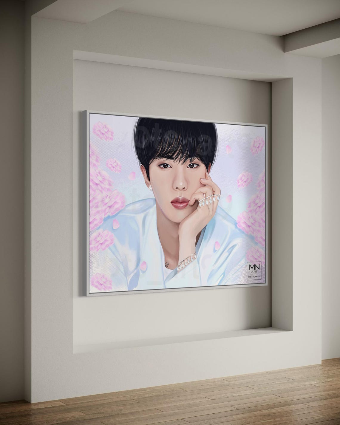 Bts Jin Fan Art, Bts Fan Art, Bts Jin Art, Kim Seokjin Art, Digital Art ...